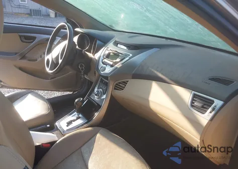 2012 Hyundai Elantra Limited из США, поврежденный, VIN 5NPDH4AE7CH144468